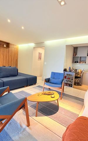 Apartamento à venda com 130m², 3 quartos e 2 vagas Apartamento à venda com 130m², 3 quartos e 2 vagasSala