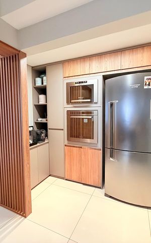 Apartamento à venda com 130m², 3 quartos e 2 vagas Apartamento à venda com 130m², 3 quartos e 2 vagasCozinha