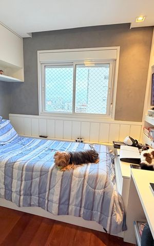 Apartamento à venda com 130m², 3 quartos e 2 vagas Apartamento à venda com 130m², 3 quartos e 2 vagasQuarto 2