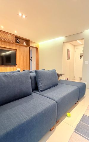 Apartamento à venda com 130m², 3 quartos e 2 vagas Apartamento à venda com 130m², 3 quartos e 2 vagasSala