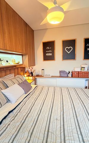 Apartamento à venda com 130m², 3 quartos e 2 vagas Apartamento à venda com 130m², 3 quartos e 2 vagasQuarto 1
