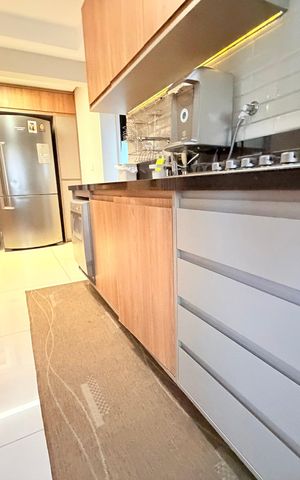 Apartamento à venda com 130m², 3 quartos e 2 vagas Apartamento à venda com 130m², 3 quartos e 2 vagasCozinha