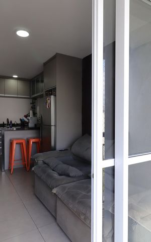 Apartamento para alugar com 71m², 1 quarto e 1 vagaVaranda