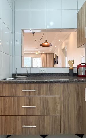 Apartamento para alugar com 55m², 2 quartos e 1 vaga Apartamento para alugar com 55m², 2 quartos e 1 vagaCozinha