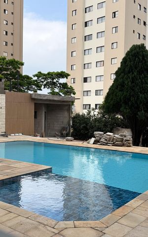 Apartamento para alugar com 55m², 2 quartos e 1 vaga Apartamento para alugar com 55m², 2 quartos e 1 vagaÁrea comum - Piscina