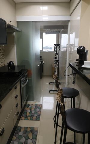 Apartamento para alugar com 72m², 2 quartos e 1 vagaCozinha