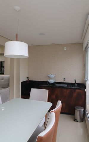 Apartamento para alugar com 72m², 2 quartos e 1 vagaÁrea gourmet
