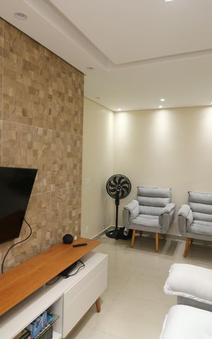 Apartamento para alugar com 72m², 2 quartos e 1 vagaSala
