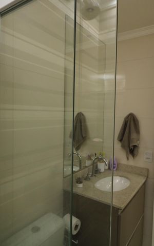 Apartamento para alugar com 72m², 2 quartos e 1 vagaBanheiro