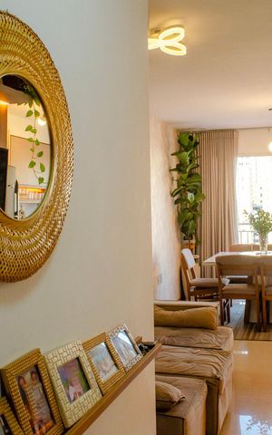 Apartamento à venda com 66m², 2 quartos e 1 vaga
