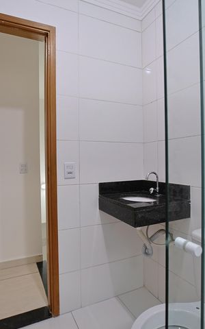 Casa de condomínio para alugar com 57m², 2 quartos e sem vagaBanheiro