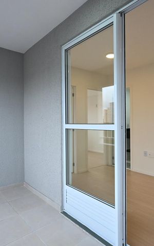 Apartamento para alugar com 35m², 2 quartos e sem vagaVaranda