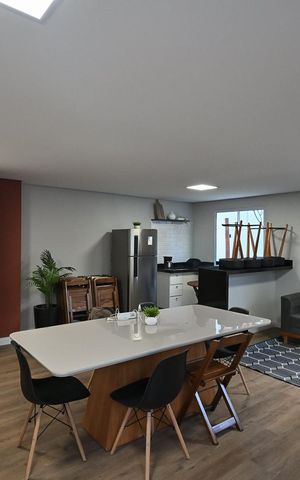 Apartamento para alugar com 35m², 2 quartos e sem vagaSalão de Festa