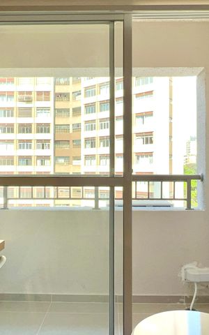 Studio para alugar com 25m², 1 quarto e sem vagaVaranda