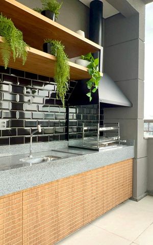 Studio para alugar com 25m², 1 quarto e sem vagaÁrea comum - Churrasqueira