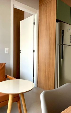 Studio para alugar com 25m², 1 quarto e sem vagaSala