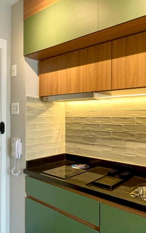 Studio para alugar com 25m², 1 quarto e sem vagaCozinha
