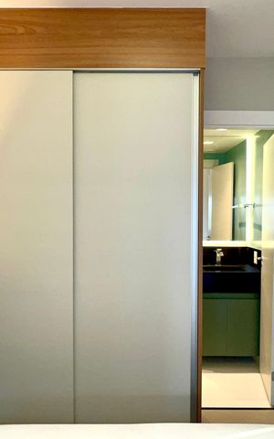 Studio para alugar com 25m², 1 quarto e sem vagaSuíte