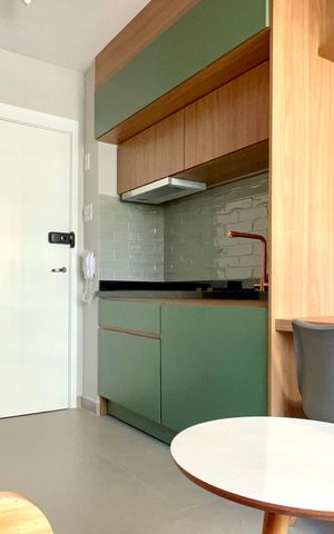 Studio para alugar com 25m², 1 quarto e sem vagaSala