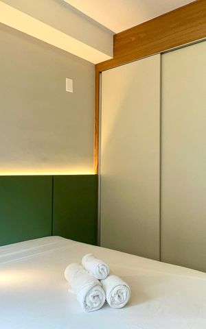 Studio para alugar com 25m², 1 quarto e sem vagaSuíte