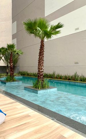 Studio para alugar com 25m², 1 quarto e sem vagaPiscina