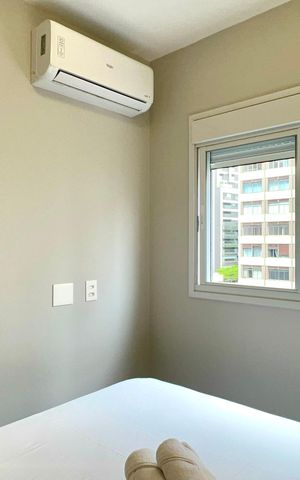 Studio para alugar com 25m², 1 quarto e sem vagaSuíte