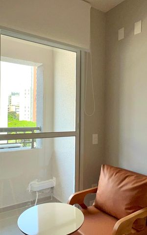 Studio para alugar com 25m², 1 quarto e sem vagaSala