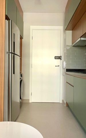 Studio para alugar com 25m², 1 quarto e sem vagaSala