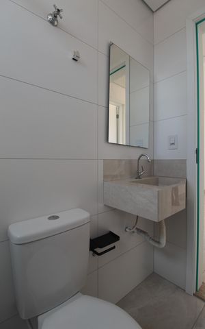 Apartamento à venda com 44m², 2 quartos e 1 vagaBanheiro Social