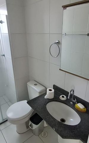 Apartamento para alugar com 31m², 1 quarto e sem vaga Apartamento para alugar com 31m², 1 quarto e sem vagaBanheiro
