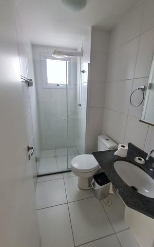 Apartamento para alugar com 31m², 1 quarto e sem vaga Apartamento para alugar com 31m², 1 quarto e sem vagaBanheiro