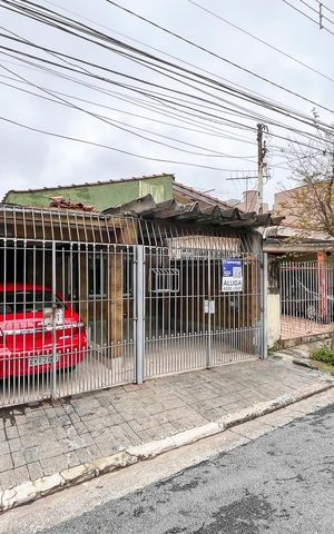 Casa para alugar com 40m², 1 quarto e sem vagaFachada + plaquinha