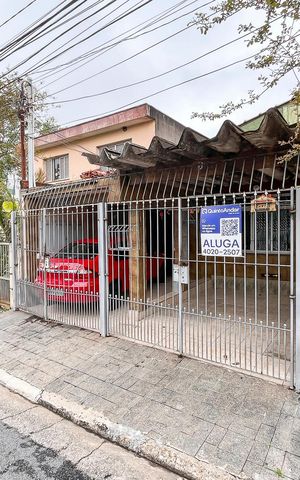 Casa para alugar com 40m², 1 quarto e sem vagaFachada + plaquinha