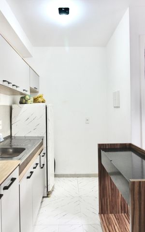 Apartamento à venda com 27m², 1 quarto e sem vaga Apartamento à venda com 27m², 1 quarto e sem vagaCozinha