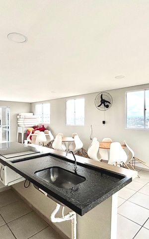 Apartamento à venda com 27m², 1 quarto e sem vaga Apartamento à venda com 27m², 1 quarto e sem vagaÁrea comum - Salão de festas