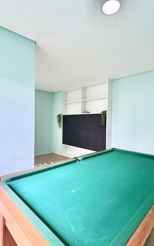 Apartamento à venda com 27m², 1 quarto e sem vaga Apartamento à venda com 27m², 1 quarto e sem vagaSalão de jogos