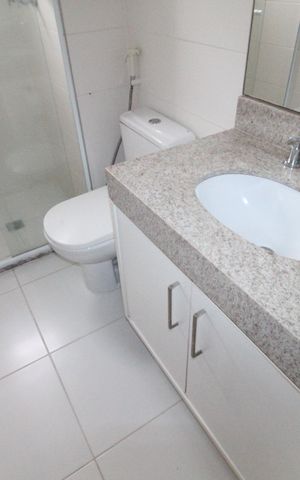 Apartamento para alugar com 77m², 3 quartos e 1 vagaBanheiro da Suíte