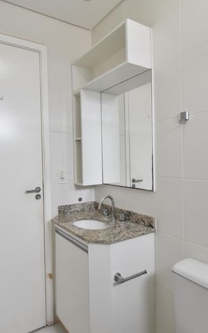 Apartamento para alugar com 80m², 2 quartos e 1 vagaBanheiro 2