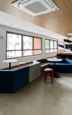 Studio à venda com 27m², 1 quarto e sem vaga Studio à venda com 27m², 1 quarto e sem vagaCoworking
