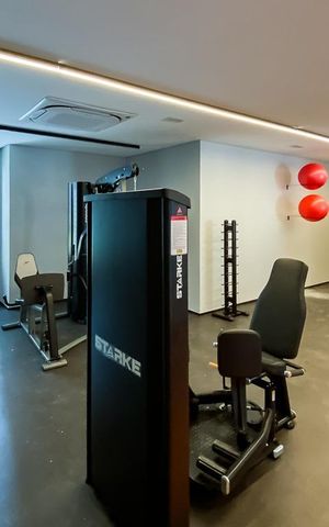 Studio à venda com 27m², 1 quarto e sem vaga Studio à venda com 27m², 1 quarto e sem vagaÁrea comum - Academia