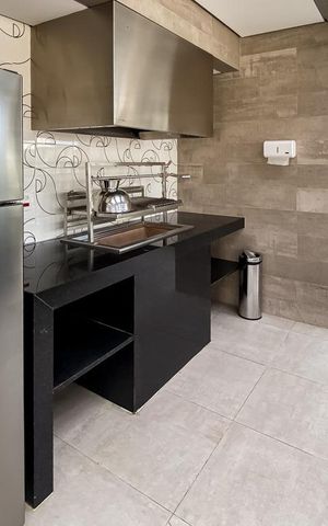 Studio à venda com 27m², 1 quarto e sem vaga Studio à venda com 27m², 1 quarto e sem vagaÁrea comum - Churrasqueira