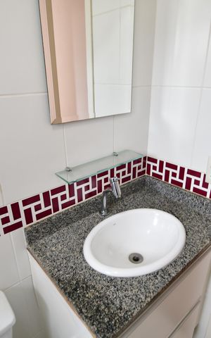 Apartamento para alugar com 49m², 2 quartos e 1 vagaBanheiro