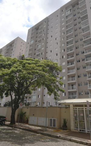 Apartamento para alugar com 49m², 2 quartos e 1 vagaFachada e portaria