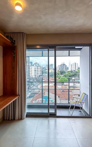 Studio para alugar com 29m², 1 quarto e sem vaga