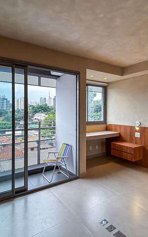 Studio para alugar com 29m², 1 quarto e sem vaga