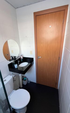 Apartamento à venda com 42m², 2 quartos e 1 vaga Apartamento à venda com 42m², 2 quartos e 1 vagaBanheiro