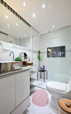 Apartamento à venda com 71m², 2 quartos e 1 vagaBanheiro