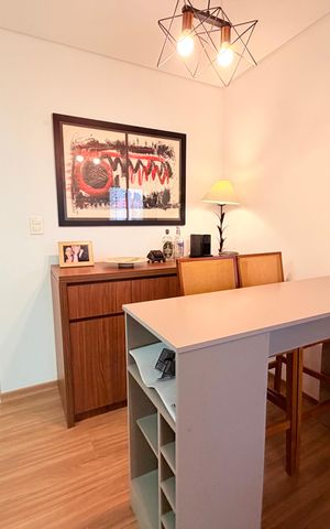 Apartamento à venda com 54m², 1 quarto e 1 vaga Apartamento à venda com 54m², 1 quarto e 1 vagaSala