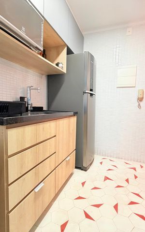 Apartamento à venda com 54m², 1 quarto e 1 vaga Apartamento à venda com 54m², 1 quarto e 1 vagaCozinha