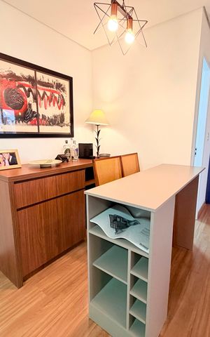 Apartamento à venda com 54m², 1 quarto e 1 vaga Apartamento à venda com 54m², 1 quarto e 1 vagaSala